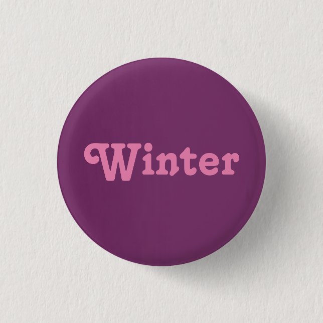 Taste Winter Button (Vorderseite)
