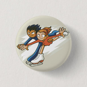 Taste "Winter Sports Figure Skater" (Flair) Button