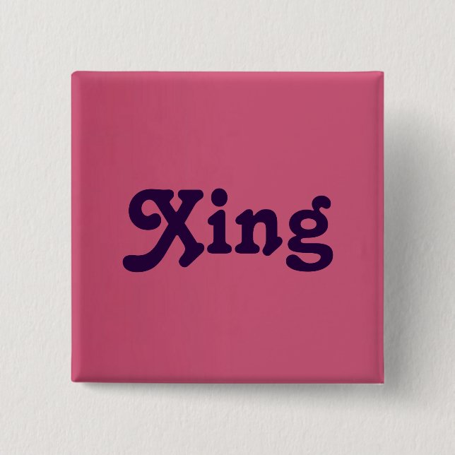 Taste Xing Button (Vorderseite)