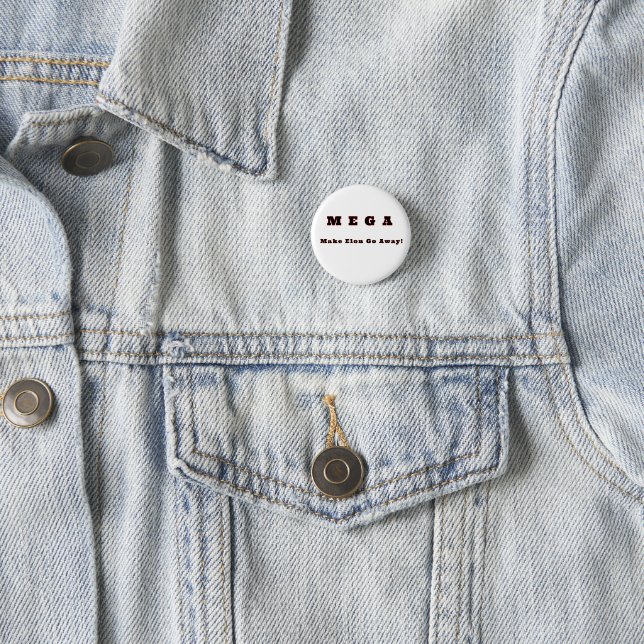 Taste zur Unterstützung von Demokratie, Anstand un Button (Beispiel)
