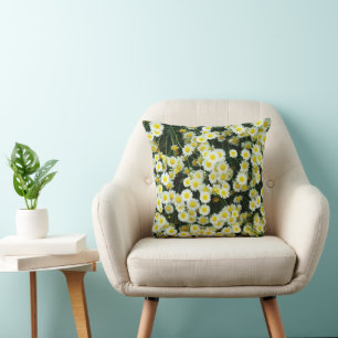 Tasten der Gelben Dainty Daisy-Blume, Kissen
