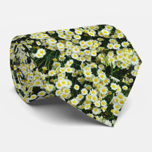 Tasten der Gelben Dainty Daisy-Blume, Krawatte