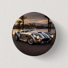 Tasten mit farbenfrohen matten Race Car Button