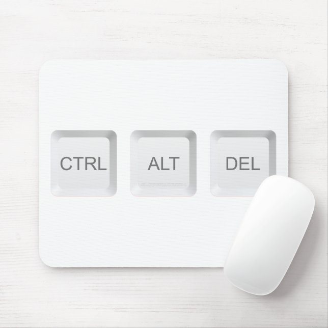 Tastenkombination CTRL ALT DEL für SlipperyJoe Mousepad (Mit Mouse)