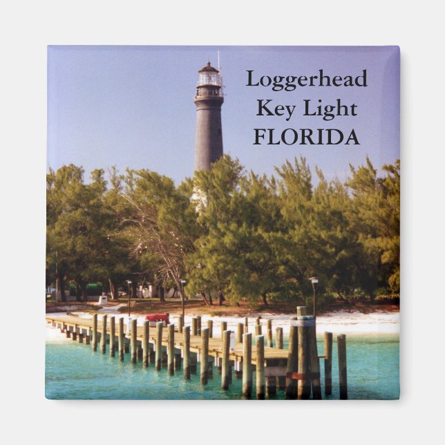 Tastenleuchte, Florida Magnet (Vorne)