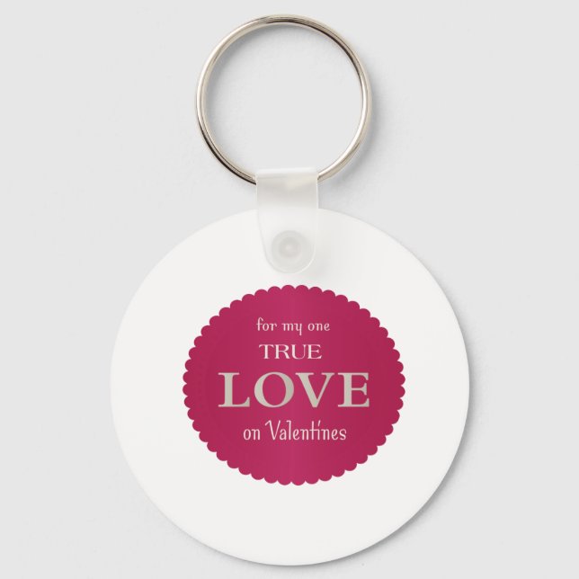 Tastenring für True Love Schlüsselanhänger (Vorderseite)