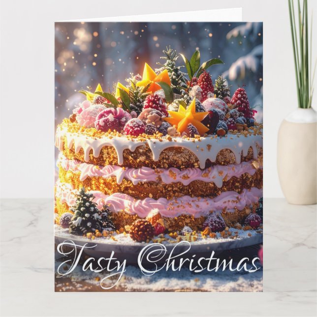 TASTY CHRISTMAS KARTE (Vorderseite)