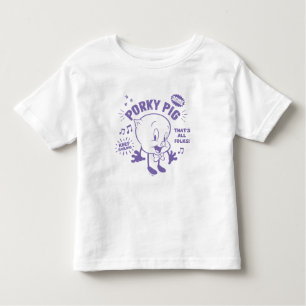 Tasty Retro Porky Pig Kleinkind T-shirt