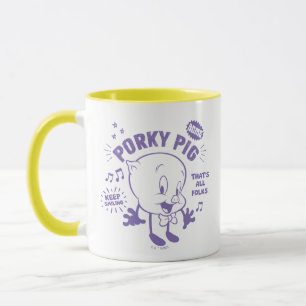 Tasty Retro Porky Pig Tasse