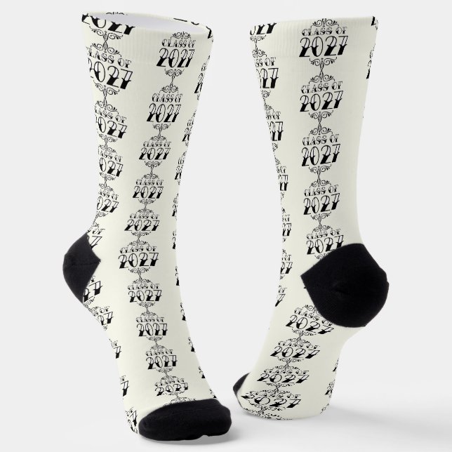 Tat-Abschlussklasse 2027 Socken (Gewinkelt)