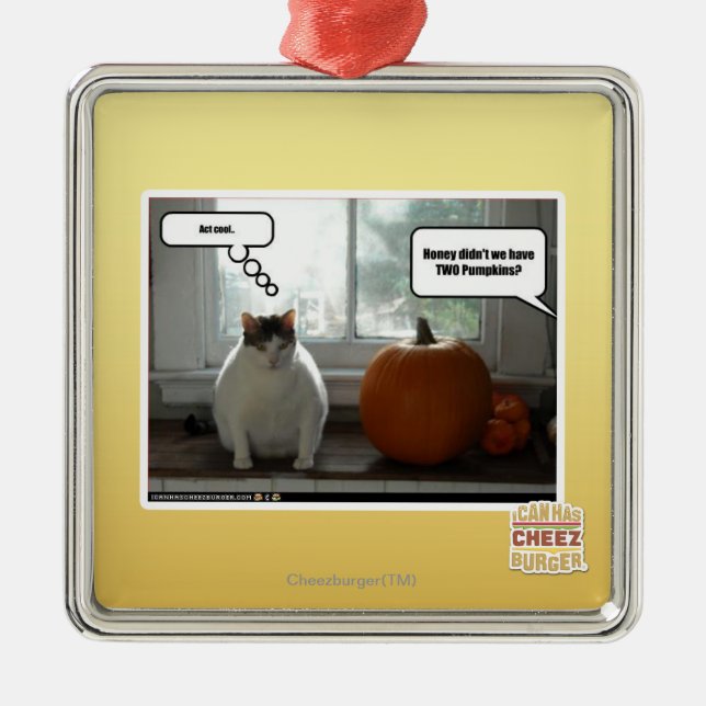 Tat cool silbernes ornament (Vorne)