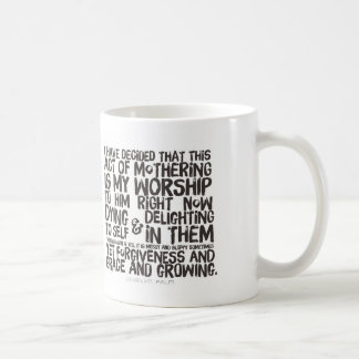 Tat des Bemutterns der Kaffee-und Tee-Tasse Kaffeetasse