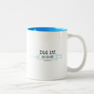 Tat es! Rn-Abschluss-Mitteilung Zweifarbige Tasse