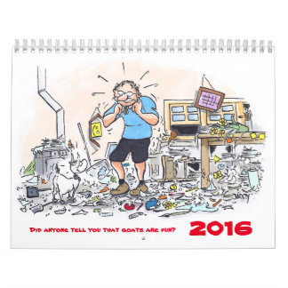 Tat jedermann sagen Ihnen, dass Ziegen Spaß - Kalender