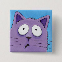 Tat jemand, B-B-BATH zu sagen?! Katzen-Knopf