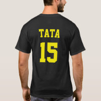 Tata Serbischer Vater Yellow Jersey Nummer 15