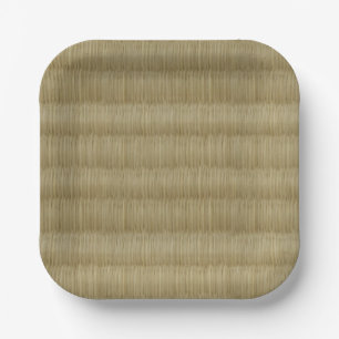 Tatami Mat 畳 2 Pappteller