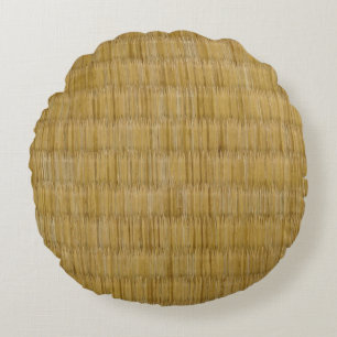 Tatami Mat 畳 Rundes Kissen