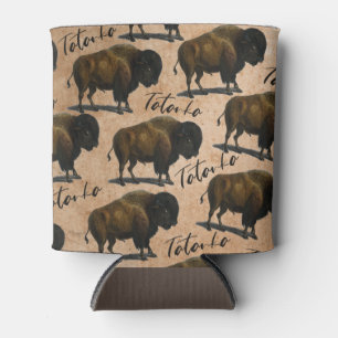 Tatanka Buffalo Bison Western Can Cooler Dosenkühler