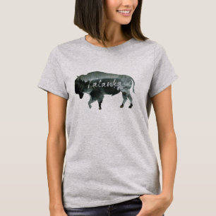 Tatanka Büffel-Bison-Natur-Landschaft T-Shirt