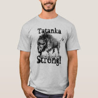 "Tatanka stark" mit amerikanischem Bison