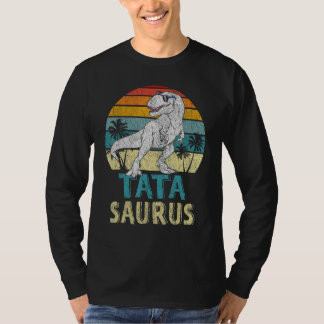 Tatasaurus T Rex Dinosaur Tata Saurus Familienmatt T-Shirt