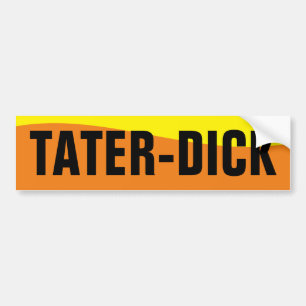 TATER DICK AUTOAUFKLEBER
