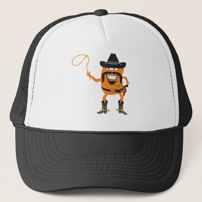 Tater-Knirps Sheriff Truckerkappe (Vorderseite)