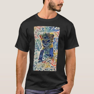 Tater Tot Cat in Matisse Malerei Tyle T-Shirt