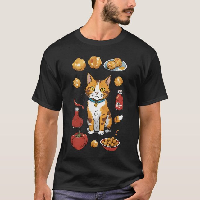 Tater Tot Cattitude T-Shirt (Vorderseite)