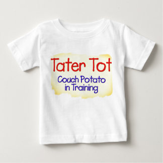 Tater Tot-Couch-Kartoffel im Trainings-Säuglings-T Baby T-shirt