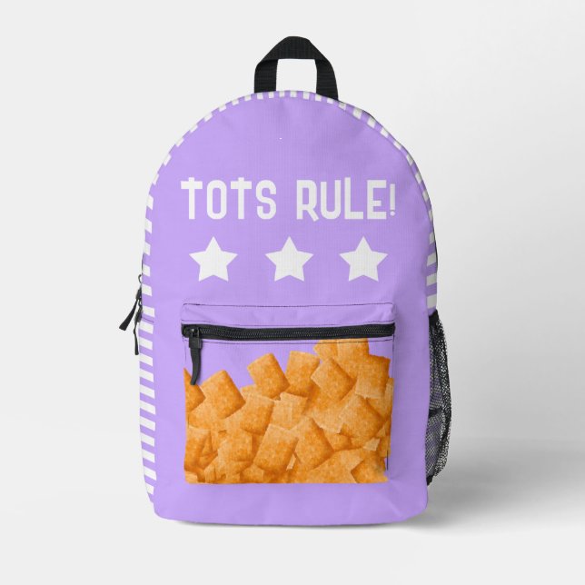 Tater Tot Lover gedruckter Backpack Bedruckter Rucksack (Vorderseite)