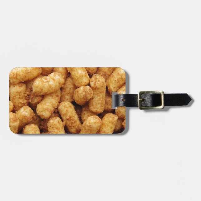 Tater Tots Gepäckanhänger (Vorderseite horizontal)