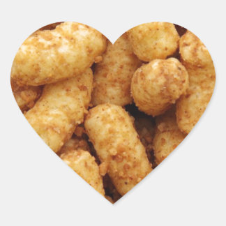 Tater Tots Herz-Aufkleber