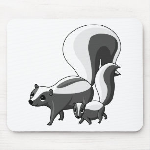 Tater und Tot der Skunken Mousepad