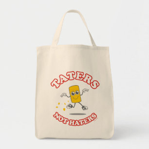 Taters nicht hasst tragetasche