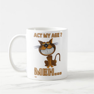 "TÄTIGEN SIE MEIN ALTER? MEH..." lustiges Geburts Kaffeetasse