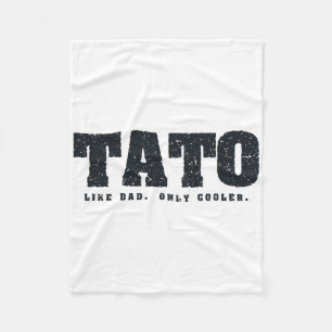 Tato Ukrainischer Vater Fleecedecke