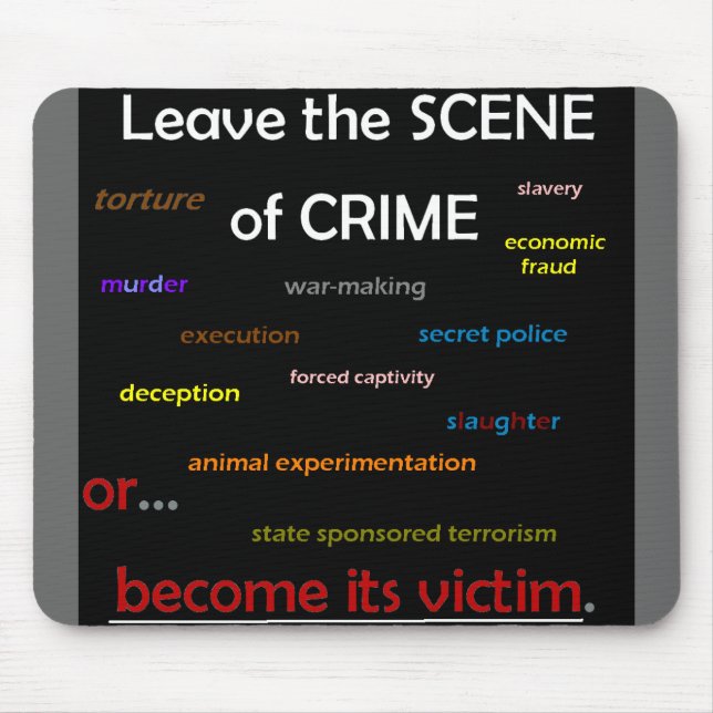 Tatort Mousepad (Vorne)