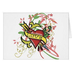 Tatouage frais d'amour