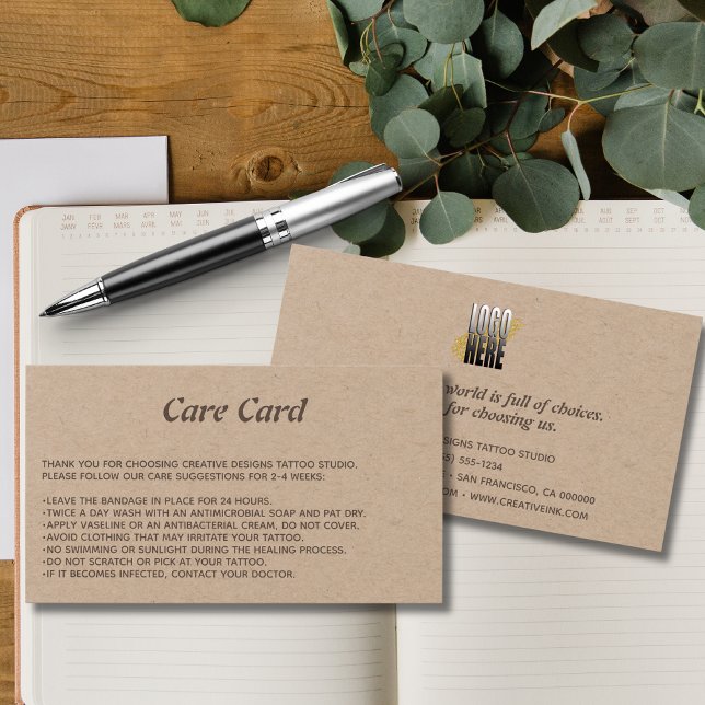 Tatouage Microblading Instructions pour les soins  (Créateur téléchargé)