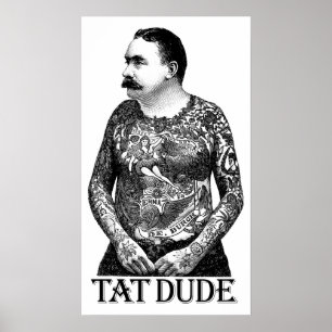Tätowier-Typ Poster
