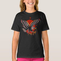 Tätowierender amerikanischer Adler, Glatzenadler