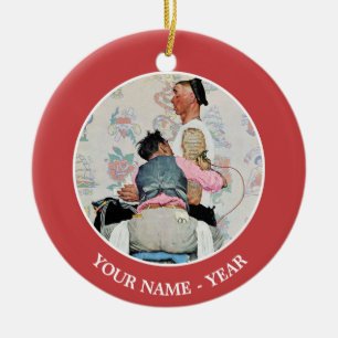 Tätowierer Keramikornament