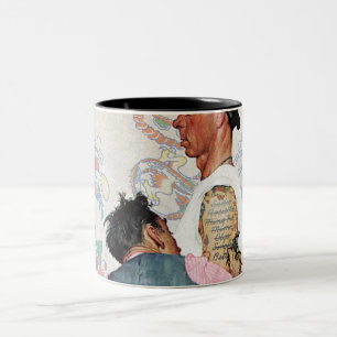 Tätowierer Zweifarbige Tasse