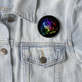 Tätowierte Kreations-Schaltfläche Button