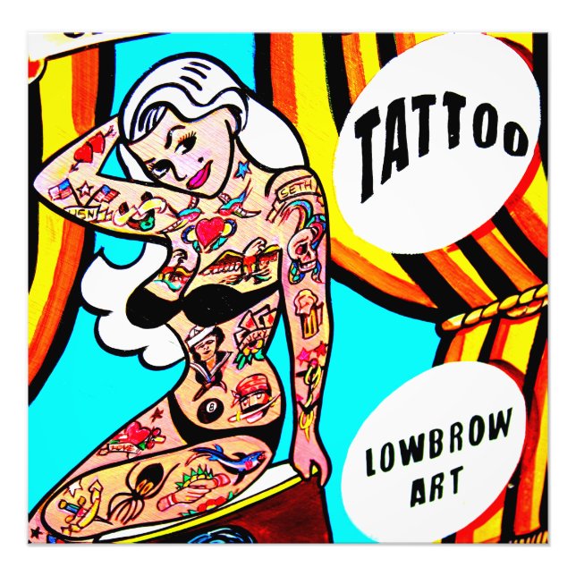 Tätowierter Foto (Vorne)