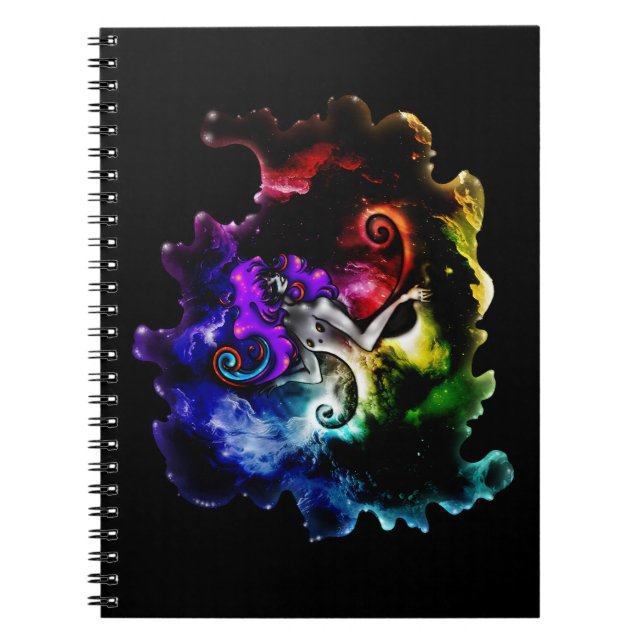 Tätowiertes Notizbuch Notizblock (Vorderseite)