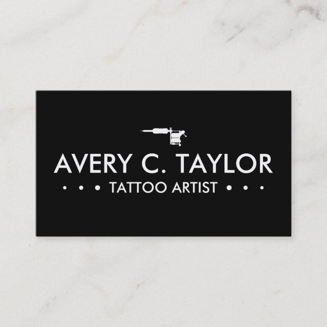 TÄTOWIERUNG 3dots Loyalitäts-Programm Treuekarte (Vorderseite)