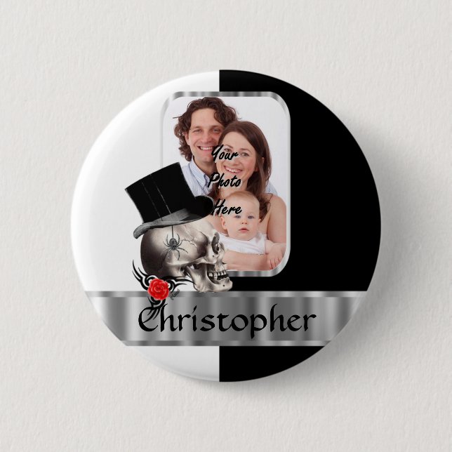 Tätowierung Button (Vorderseite)